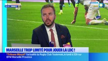 Les joueurs de l'OM encore décevants ce soir. Les places européennes s'éloignent...