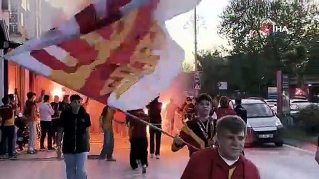 Edirne’de Galatasaray’ın galibiyeti coşkuyla kutlandı | Ajansspor | IHA