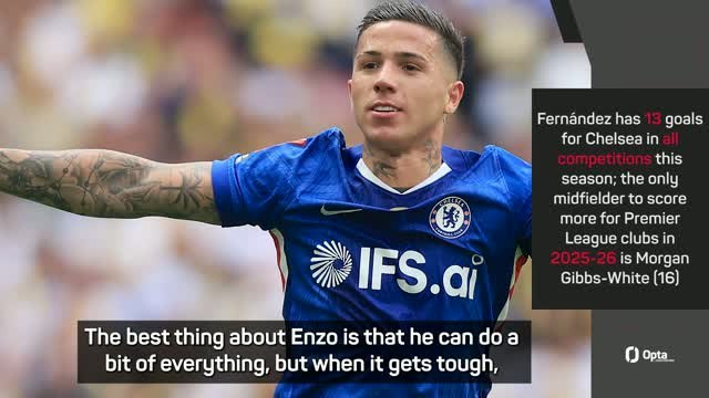 Enzo Fernandez showing he's a winner - Chelsea coach McFarlane