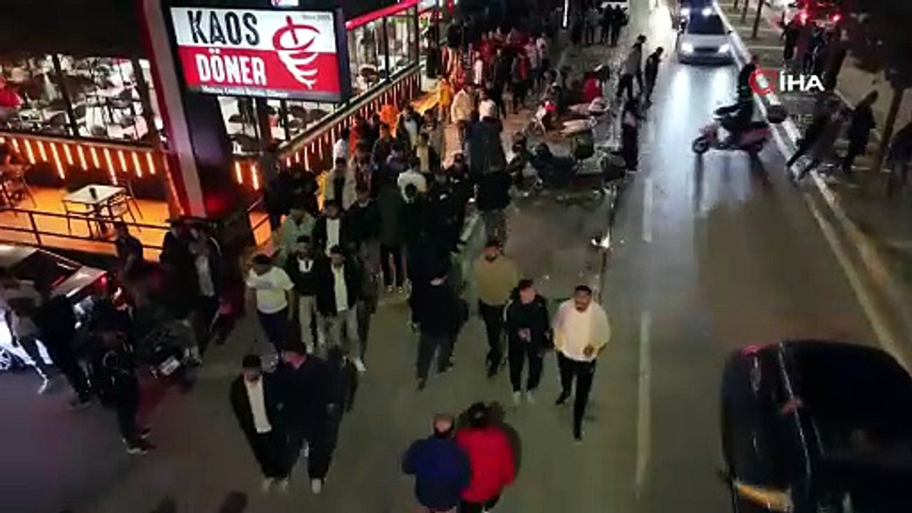 Aksaray sokaklarında Galatasaraylıların coşkulu kutlaması | Ajansspor | IHA