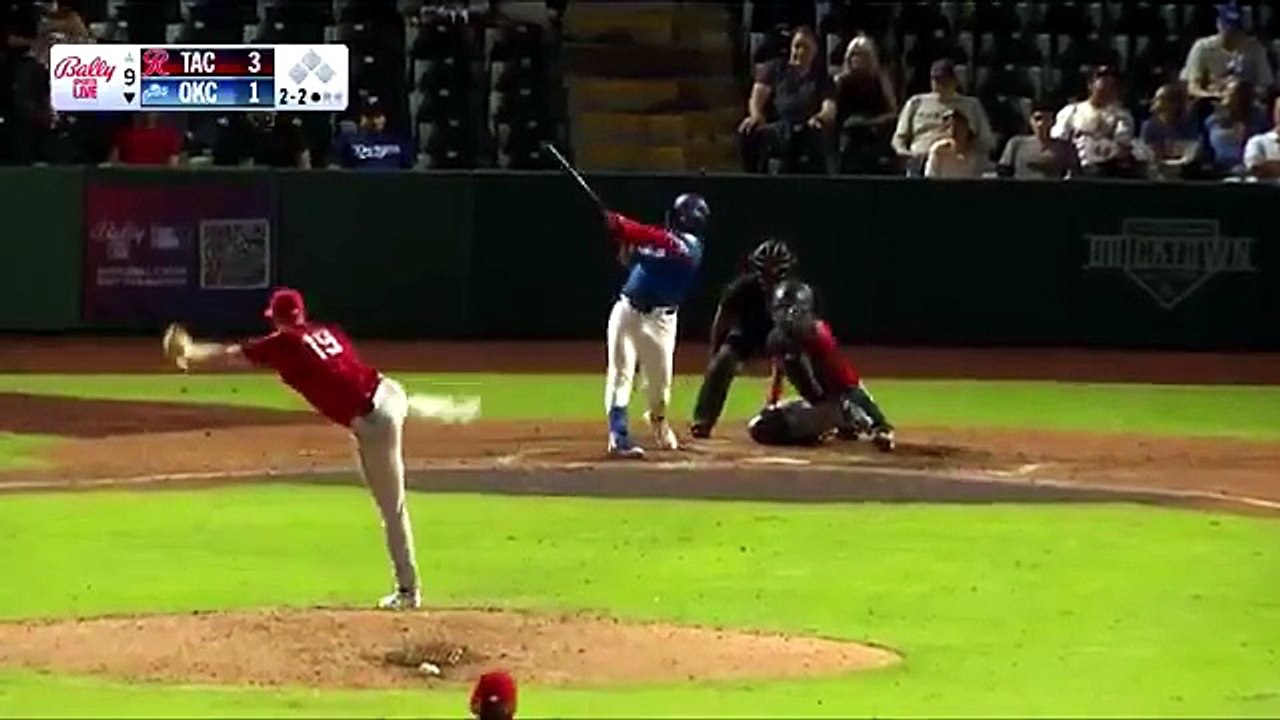 Primer cuadrangular de Eliézer Alfonzo Jr. en Triple A