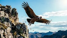 Andean Condor Massive Takeoff