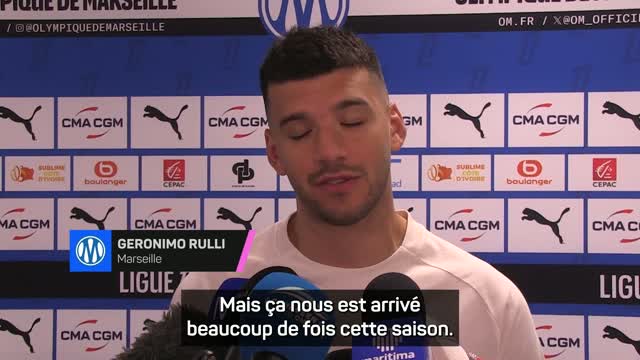 Marseille - Rulli : “Une saison ici, c’est 3 ou 4 dans une autre équipe...”