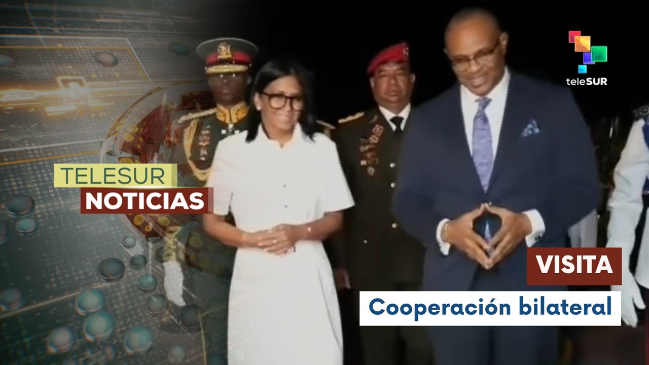 Presidenta encargada de Venezuela llega a Barbados por agenda estratégica