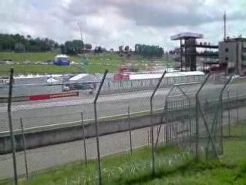 MOTO GP 2008 sortie des Stands MUGELLO  essai