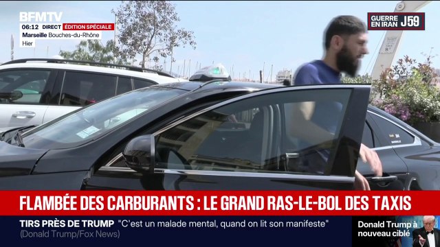 Les conducteurs de taxis souhaitent bénéficier de l'aide au carburant face à l'augmentation des prix liée à la guerre au Moyen-Orient