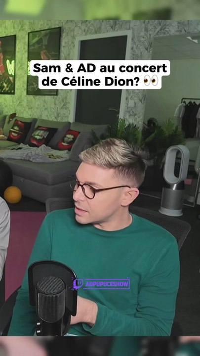 Sam & AD au concert de Céline Dion? 👀