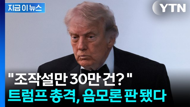 조작설만 30만 건? ...트럼프 총격, 음모론 판 됐다 [지금이뉴스] / YTN