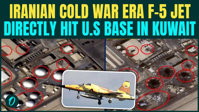 EPIC! Decades Old Iran F-5 Jet Breaches U.S Defences, Obliterates Kuwait Air Base With Heavy Bombs