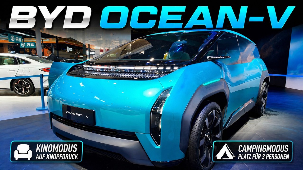 BYD Ocean-V Concept bringt Ozean-Design 2.0 auf die Straße