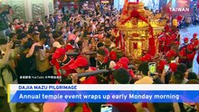 Dajia Mazu Pilgrimage Concludes With Record Turnout