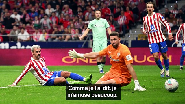 Griezmann : Important de gagner, d'autant plus avec le match qui nous attend contre Arsenal
