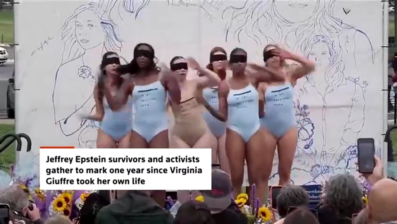 Epstein Survivors & Activists Pay Tribute to Virginia Giuffre | Justice & Awareness