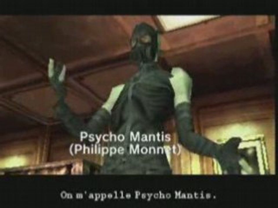 MGS1: Snake VS Psycho Mantis ( VF )