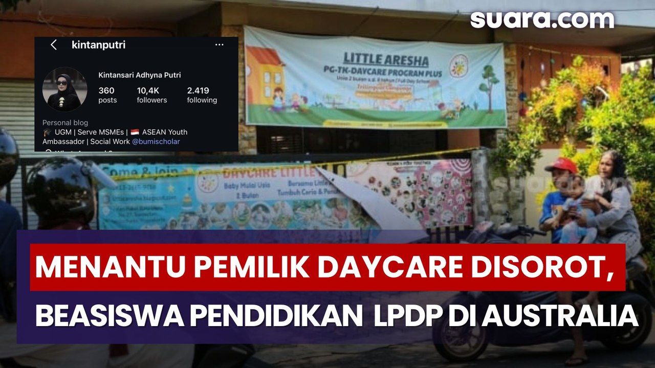 Menantu Pemilik Daycare Little Aresha Disorot, Punya Latar Belakang Pendidikan LPDP di Australia
