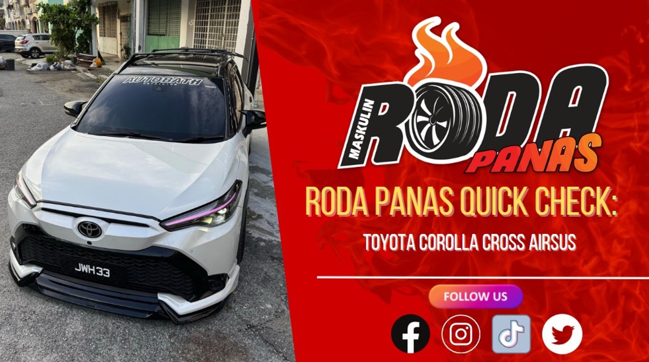 RODA PANAS QUICK CHECK TOYOTA COROLLA CROSS AIRSUS