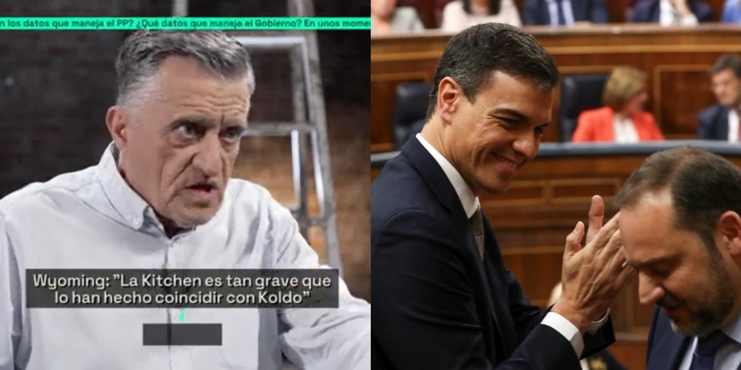Sectario y desmemoriado: Wyoming carga contra el respaldo del PP a Rajoy por la ‘Kitchen’ pero borra los vítores socialistas a Ábalos