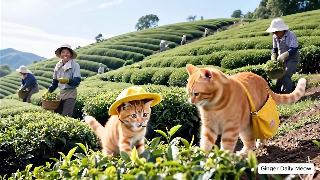 Mama Cat Takes Ginger Kitten to Mount Fuji 🗻🐱 | A Day Full of Sights & Snacks 🍡❤️