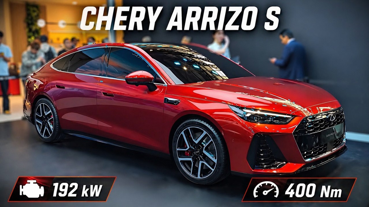 Chery Arrizo S Debüt in Peking: Power-Limo mit Premium-Anspruch