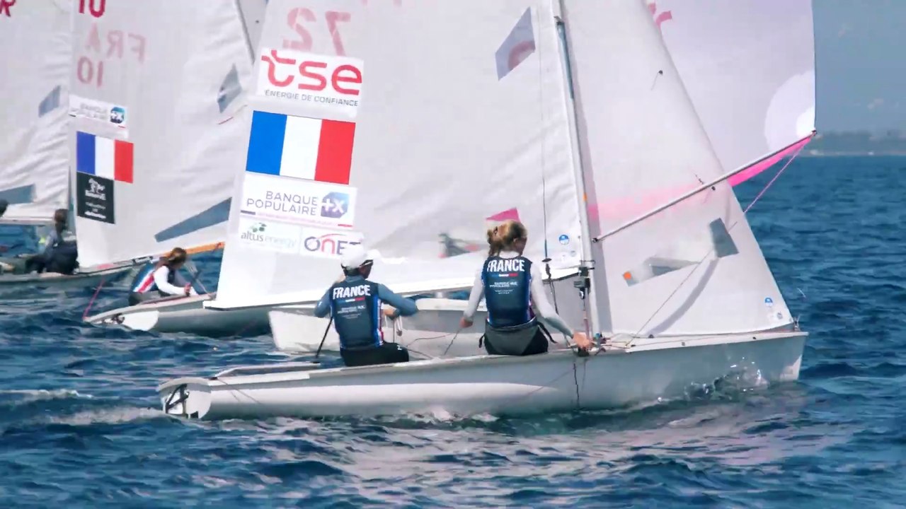 FFV - Fédération française de voile 2026 - Athletes Stories - Matisse Pacaud and Lucie de Gennes & Mateo Majdalani and Eugenia Bosco