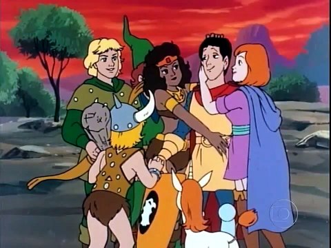 Dungeons & Dragons - Caverna do Dragão - ep 23 - A Odisséia do 12º Talismã (HD) part 1of2
