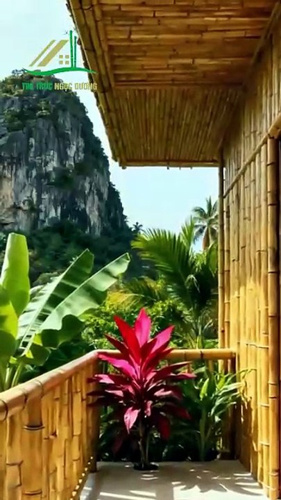 Nhà tre mái lá – Thỏi nam châm hút khách cho kinh doanh - Tre Trúc Ngọc Dương