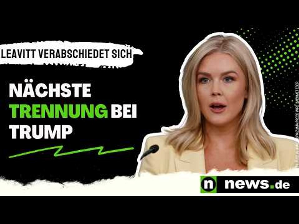 Karoline Leavitt verabschiedet sich: Baby-Alarm sorgt für nächste Trennung bei Trump