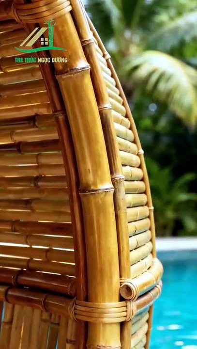 Trốn đô thị để tìm lại bình yên từ kiến trúc nhà tre mái lá - Tre Trúc Ngọc Dương