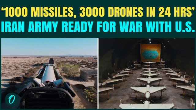 Iran Army REBUILDS Weapons; Warns to Fire 1000 Missile, 3000 Drones in First 24 Hours if U.S Attacks