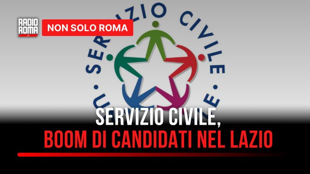 Servizio Civile, boom di candidature: oltre 12mila domande solo nel Lazio