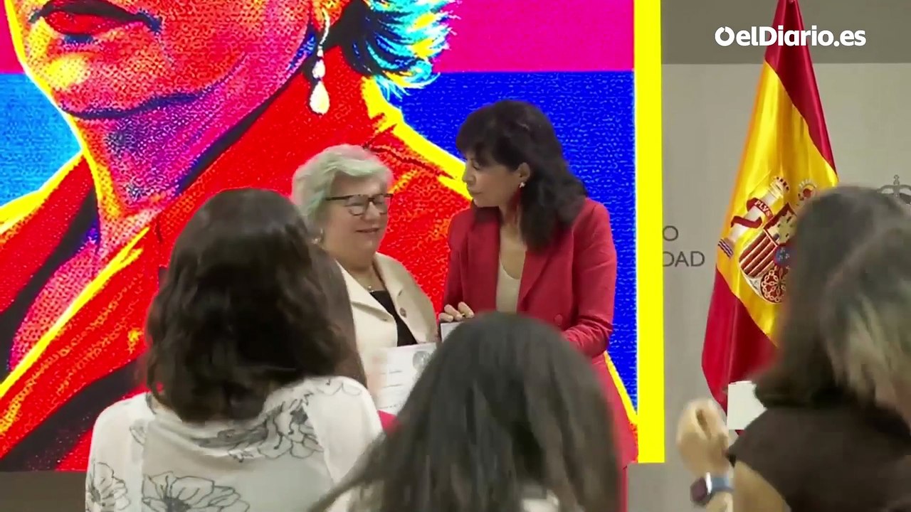 El discurso de Dolores Vázquez durante la entrega de la Medalla a la Promoción de los valores de Igualdad