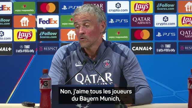 PSG - Luis Enrique fan du football offensif du Bayern et de Kompany