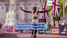 Sawe faz história no atletismo com menos de duas horas na Maratona de Londres