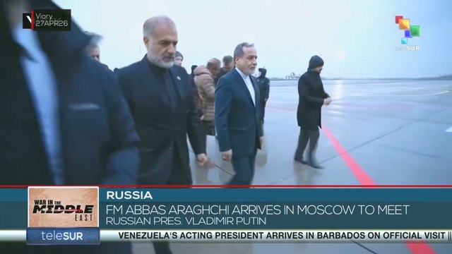 Russia | Iranian FM Araghchi arrives in Moscow to meet with Pres. Putin