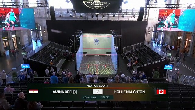 Crouin - Lobban ou Scianimanico - Grasshoper Cup - 2e tour (hommes)