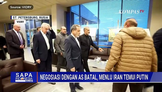 Menlu Iran Temui Putin di Tengah Kebuntuan, Kritik Pendekatan AS | SAPA MALAM