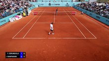 Francisco Cerúndolo vs Yannick Hanfmann | Resumen | Madrid Open
