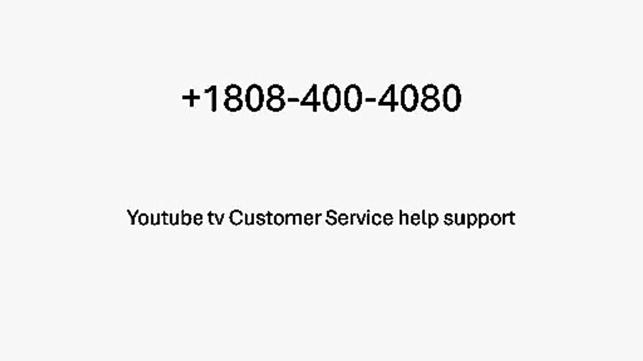 How to Contact YouTube TV by Phone