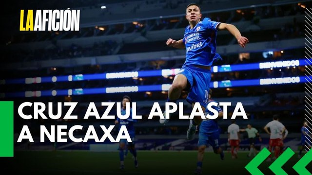 Cruz Azul golea 4-1 a Necaxa y va a la liguilla como tercero