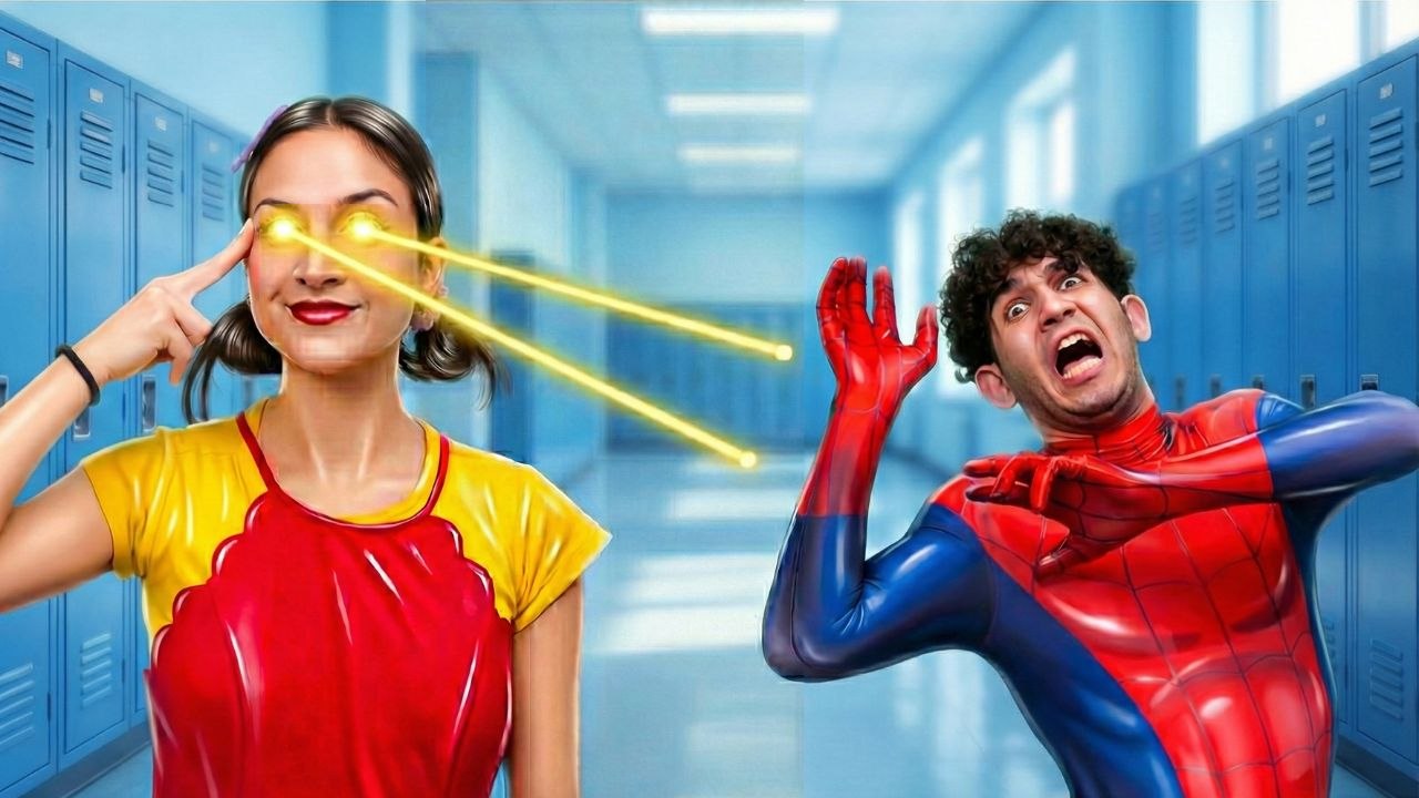 Un super héros à l'école de Squid Game : la transformation inattendue