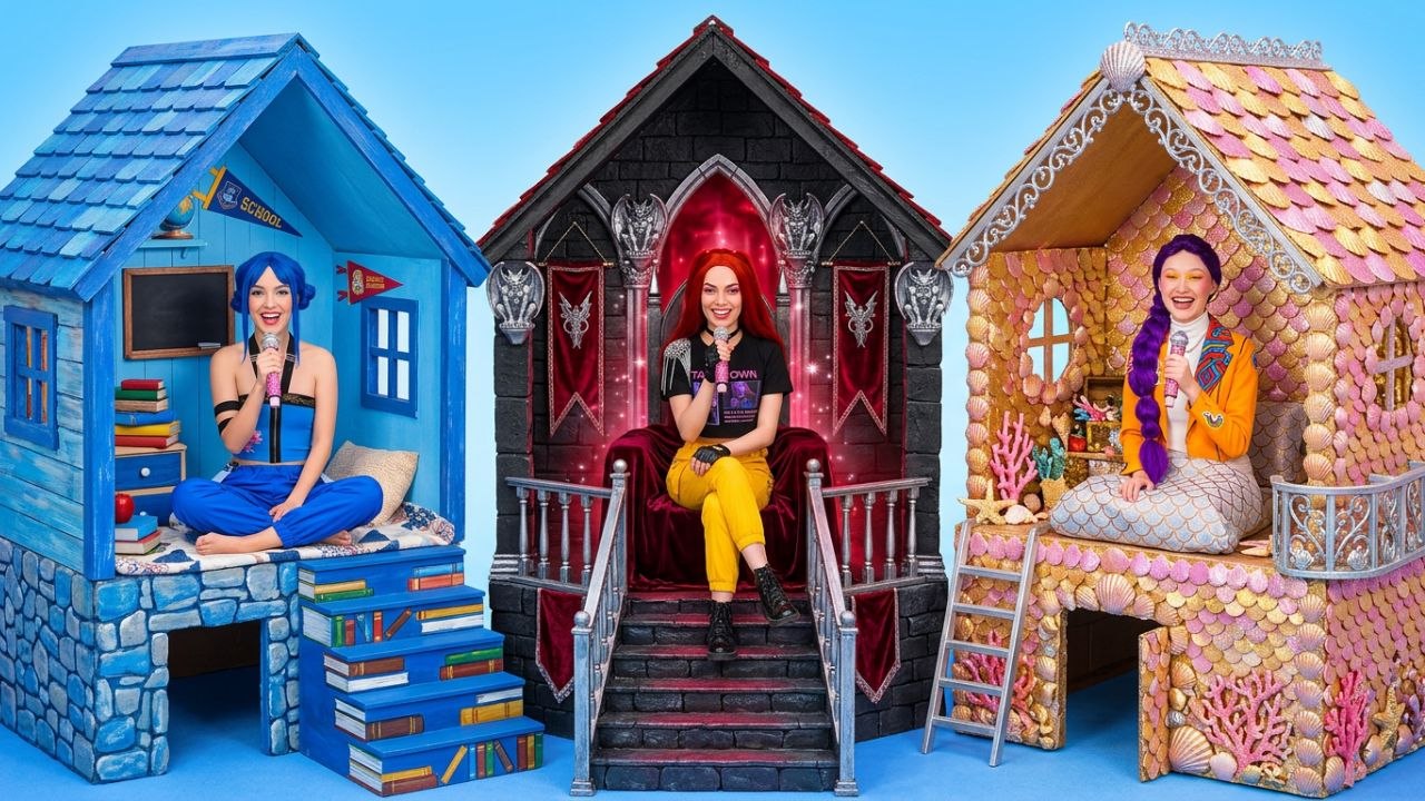 Zoey contre Mira contre Rumi 🏠✨ Bataille épique pour relooking de chambre Kpop fait maison !