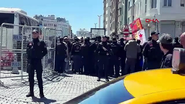 Taksim’de 1 Mayıs 1977 anmasına polis müdahalesi: Onlarca gözaltı var
