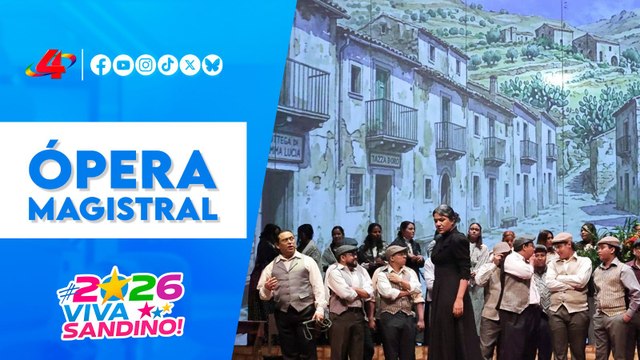 🎼 Cavalleria Rusticana en el Teatro Nacional Rubén Darío: Una gala de ópera magistral