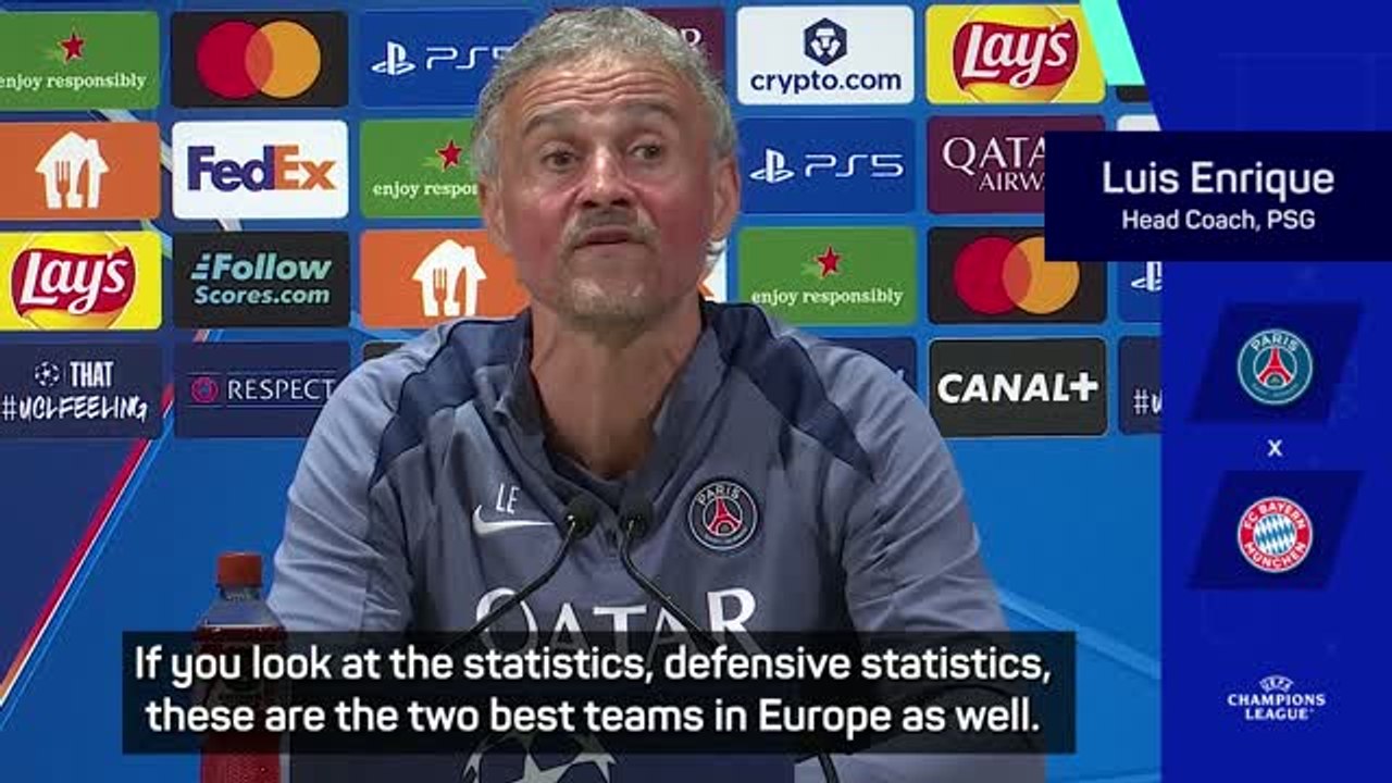'Nobody is better than us' - Enrique tees up 'fantastic' PSG v Bayern clash