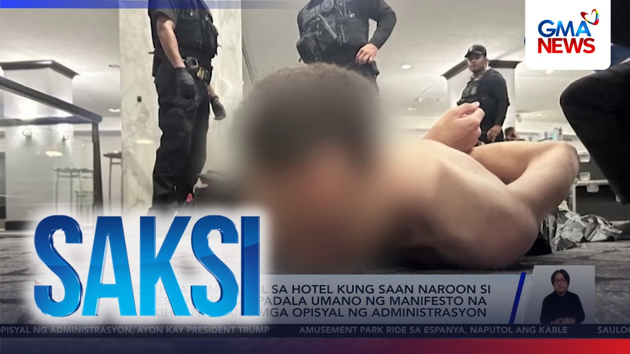 Suspek sa pamamaril sa hotel kung saan naroon si US Pres. Trump, nagpadala umano ng manifesto na aatakihin niya ang mga opisyal ng administrasyon | Saksi