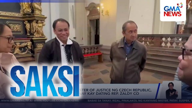 DOJ Sec. Vida at Minister of Justice ng Czech Republic, nagpupulong kaugnay kay Dating Rep. Zaldy Co | Saksi