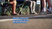 França: guardas prisionais em greve protestam pela sobrelotação das prisões