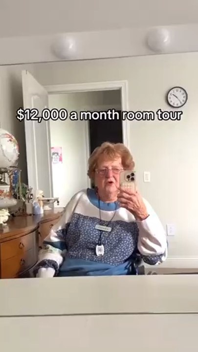 not sure if its worth it but senior homes arent cheap #roomtour #nursinghome