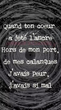 Jeter L'Ancre // Couplet