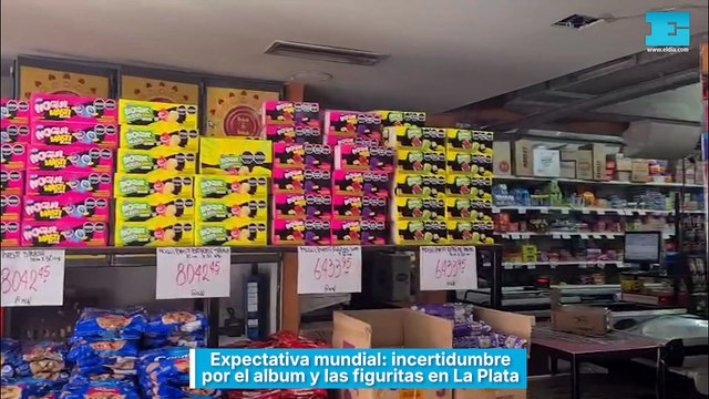 Expectativa mundial, incertidumbre por el album y las figuritas en La Plata